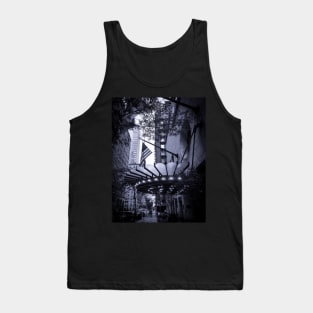 E 58th St, Madison Avenue,American Flag, New York City Tank Top